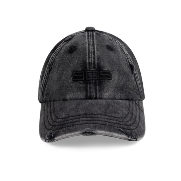 Dad Cap - Eroded black