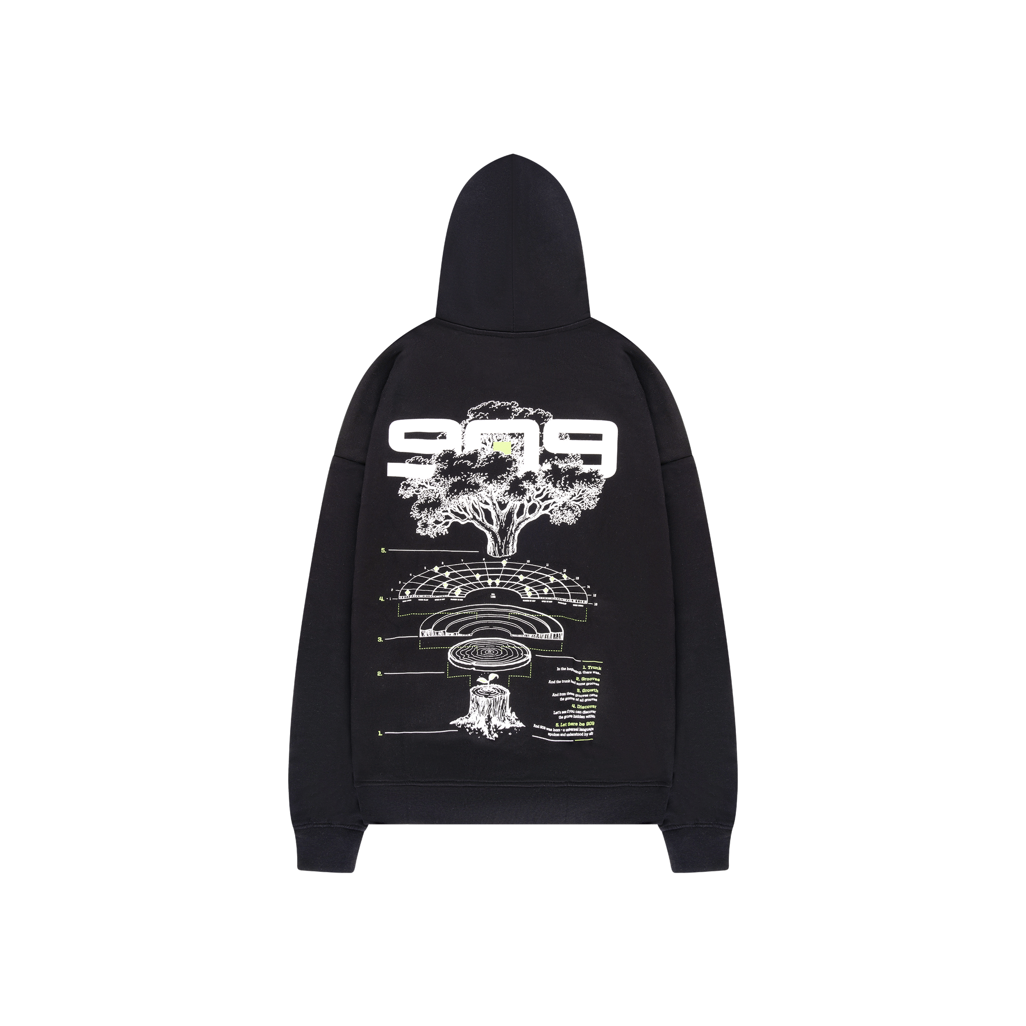 Feel The Rhythm Black Hoodie