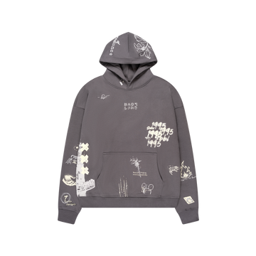 LL Doodle Hoodie Grey