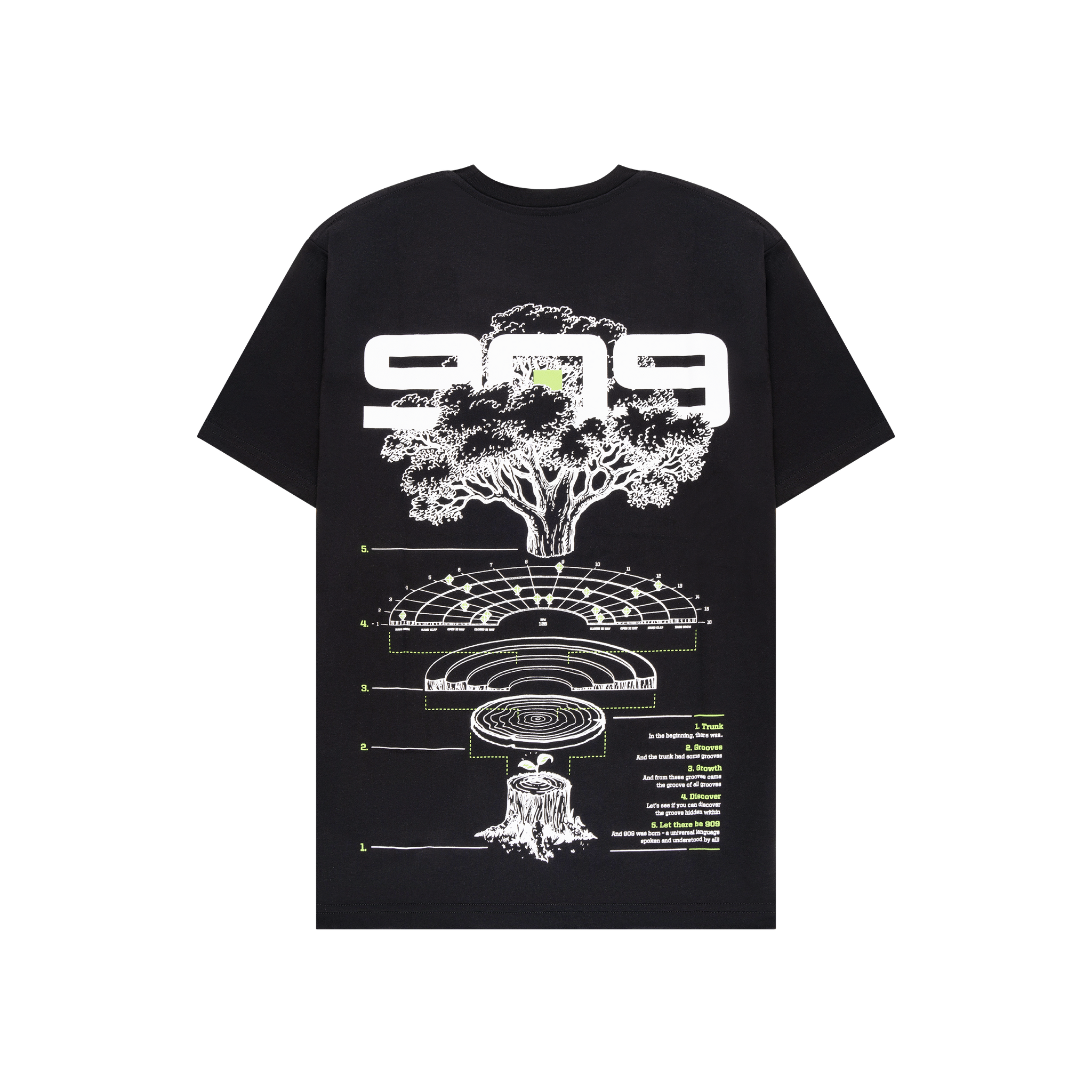 Feel The Rhythm Black T-Shirt