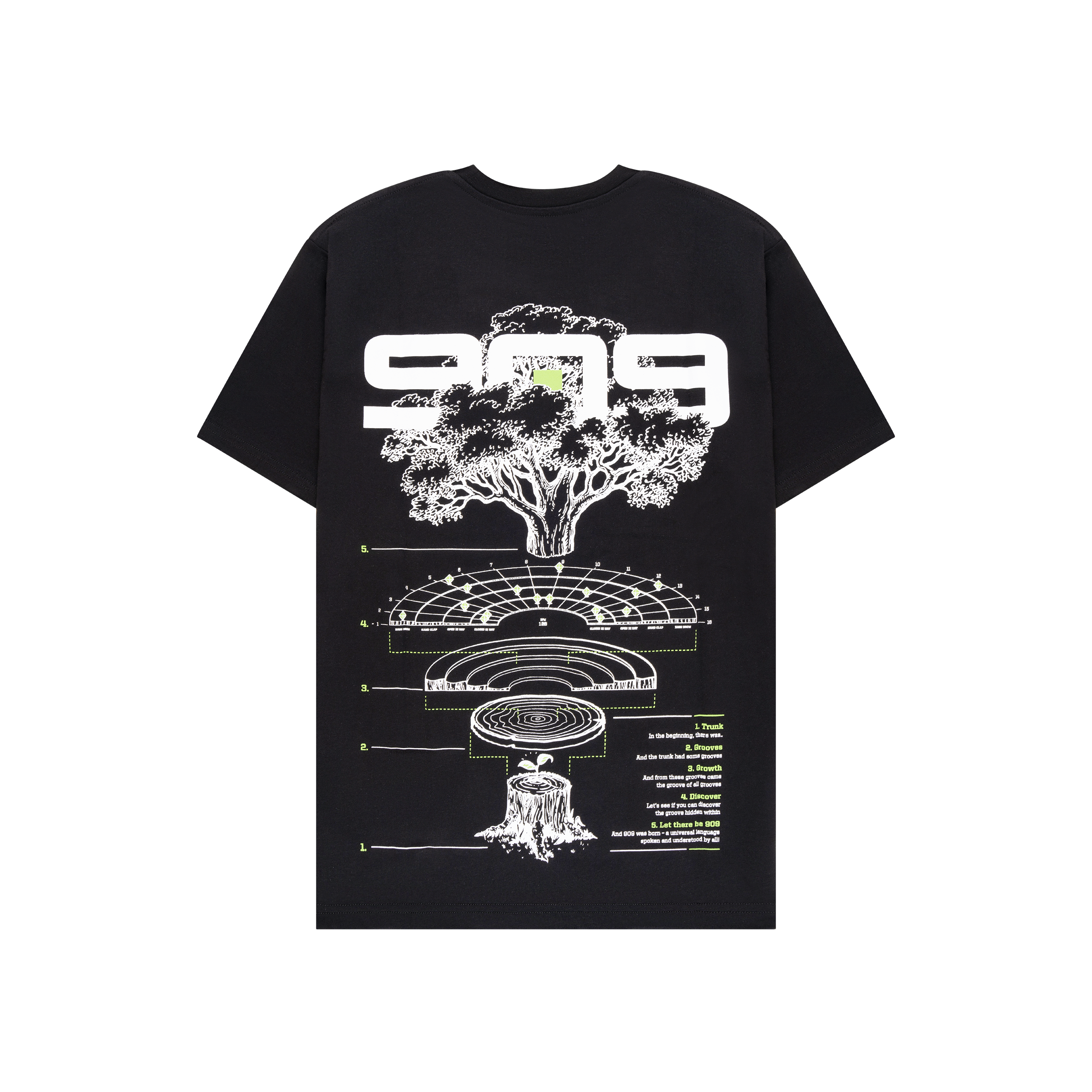 Feel The Rhythm Black T-Shirt