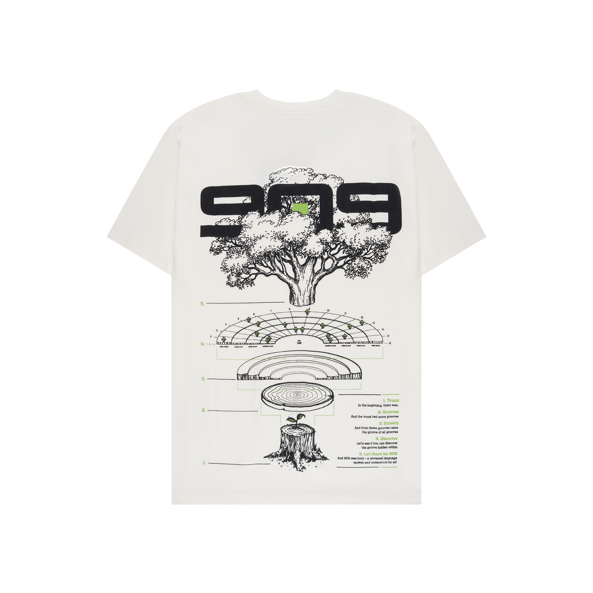 Feel The Rhythm Off-White T-Shirt